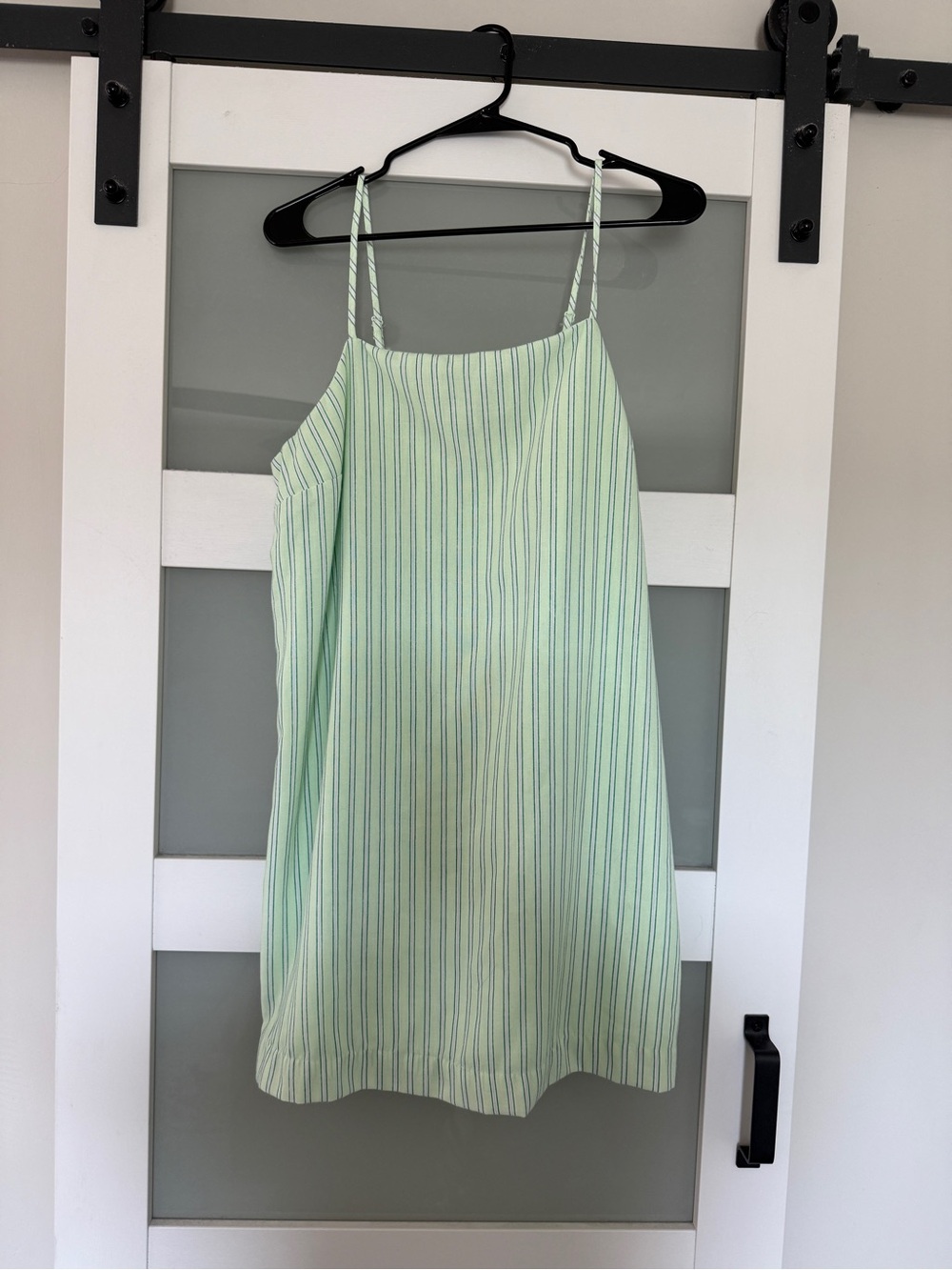 Old Navy Mint Green Striped Mini Dress